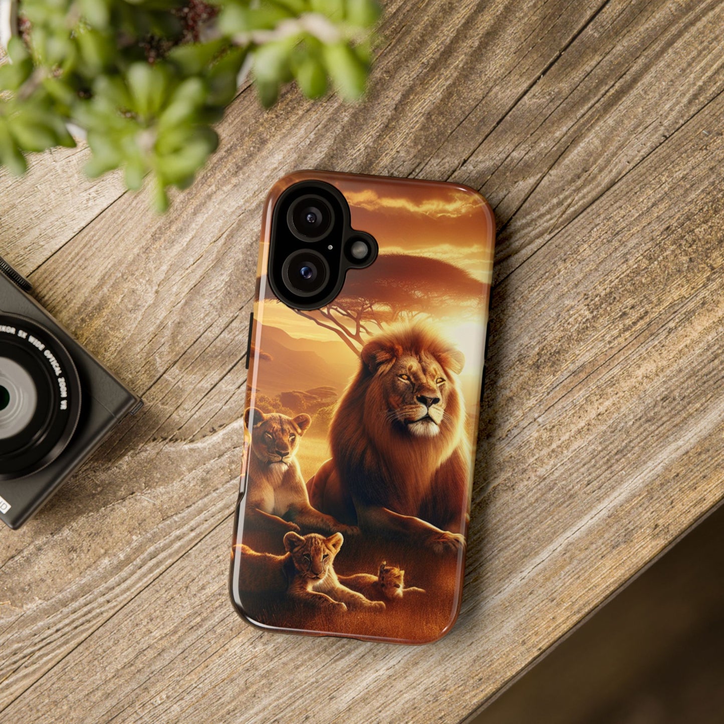 🦁👑Savannah's Royalty Phone Case