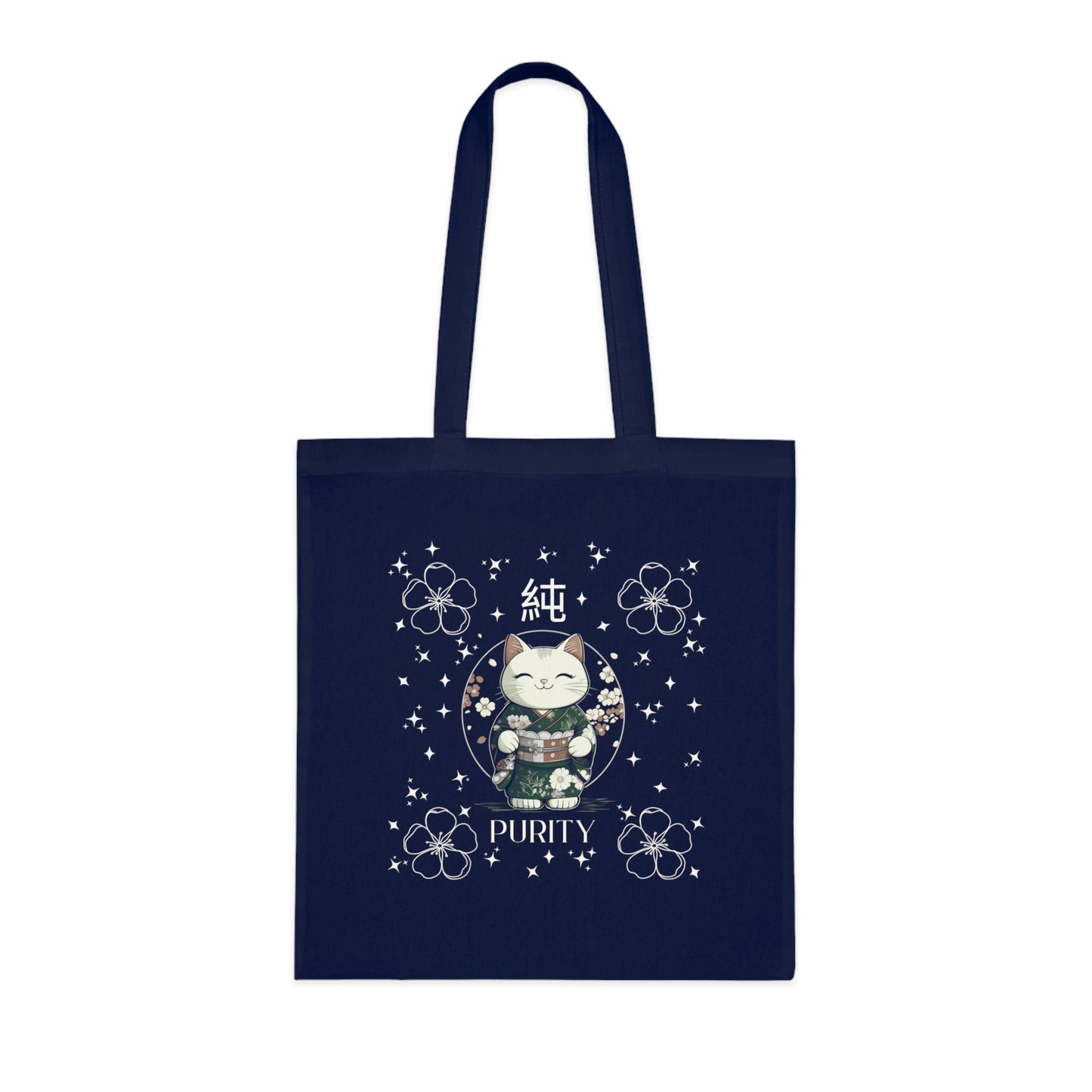 🕊️✨ Shiro Maneki Tote