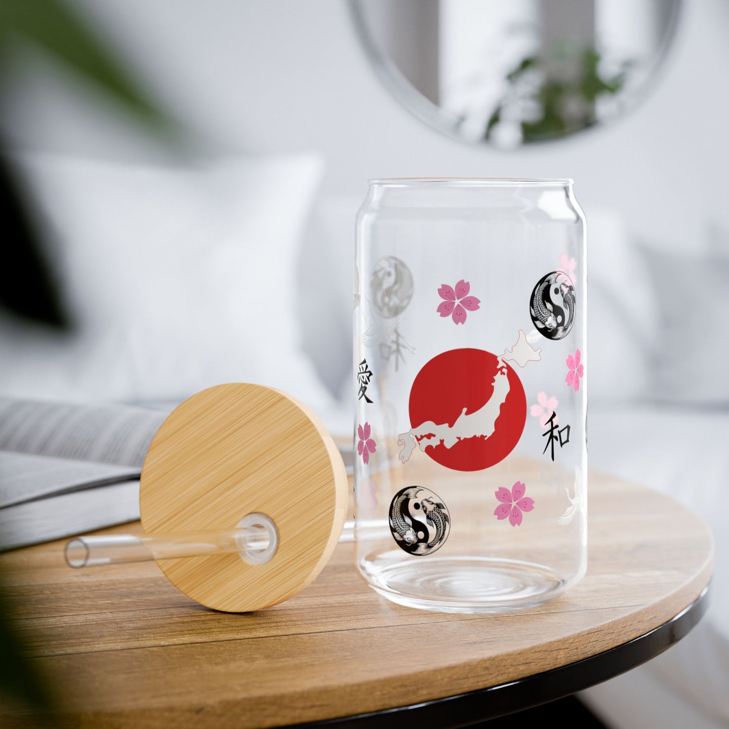 🌸🗾 Whispers of Japan Glass Cup