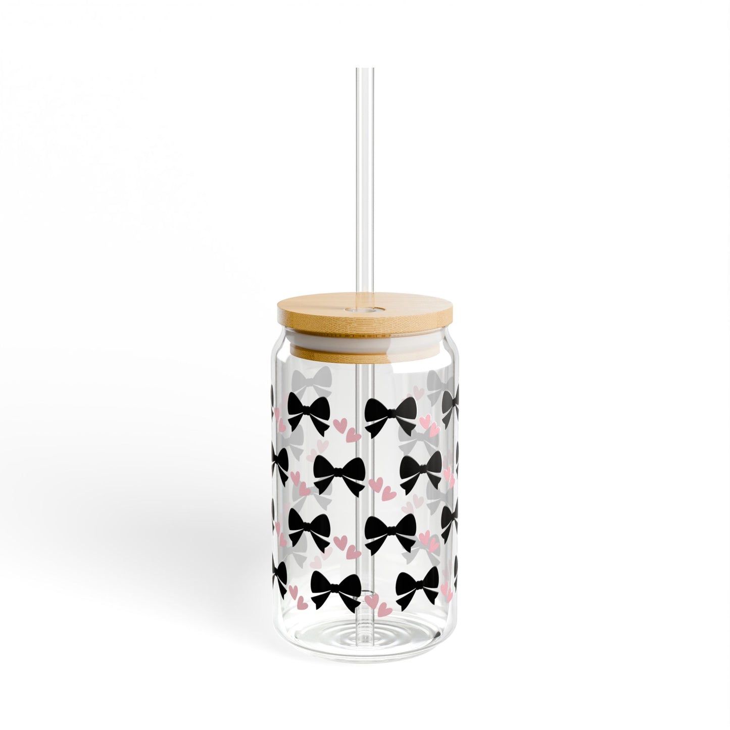🎀 Bisous et Rubans Glass Cup