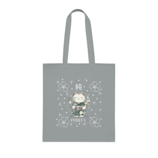 🕊️✨ Shiro Maneki Tote