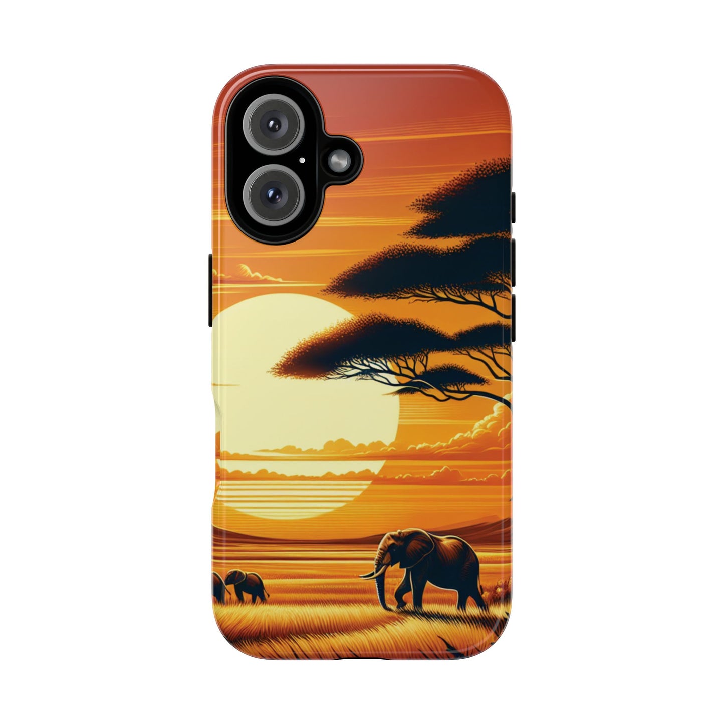 🐘🌅Africa’s Gentle Giants Phone Case