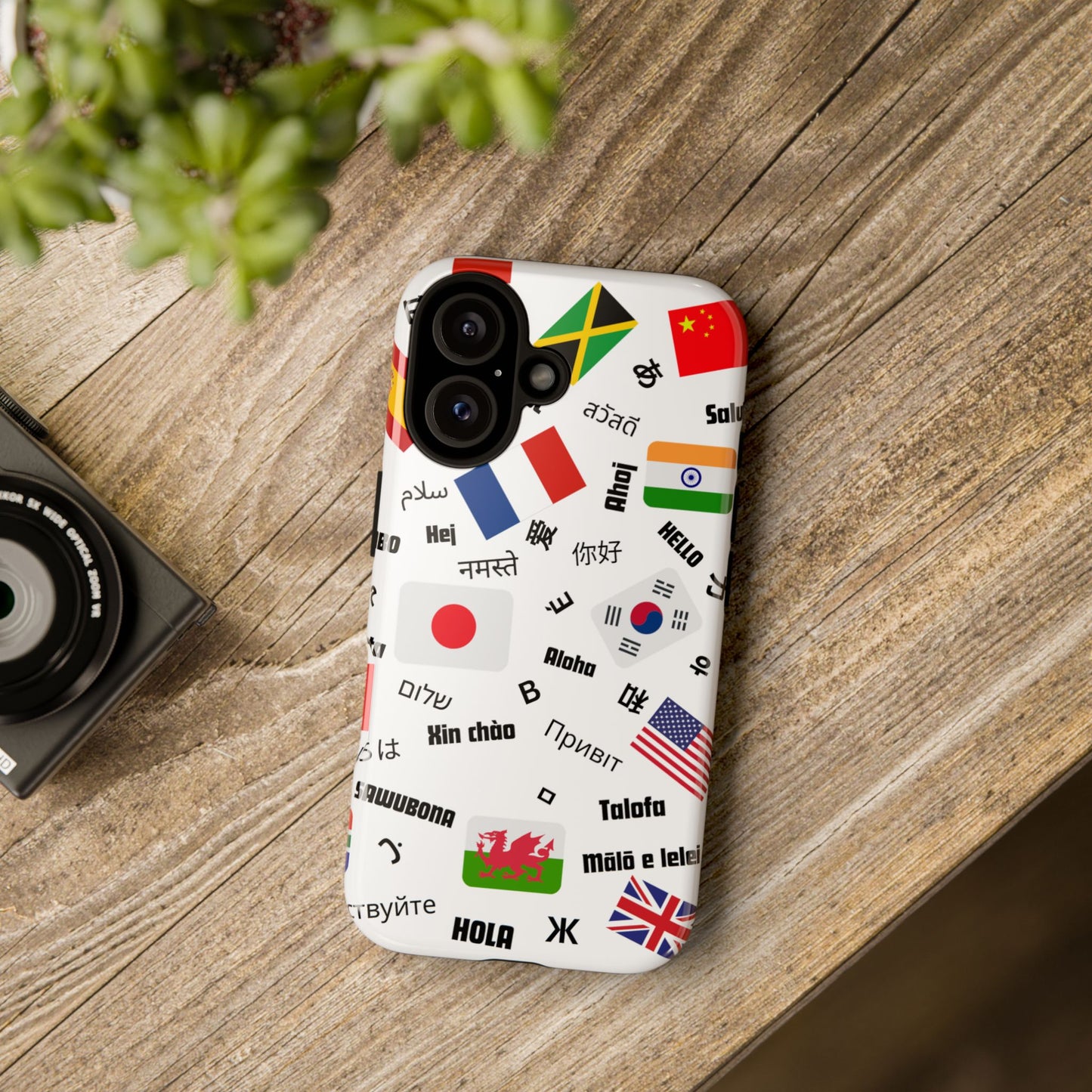 🌍Polyglot Club Phone Case