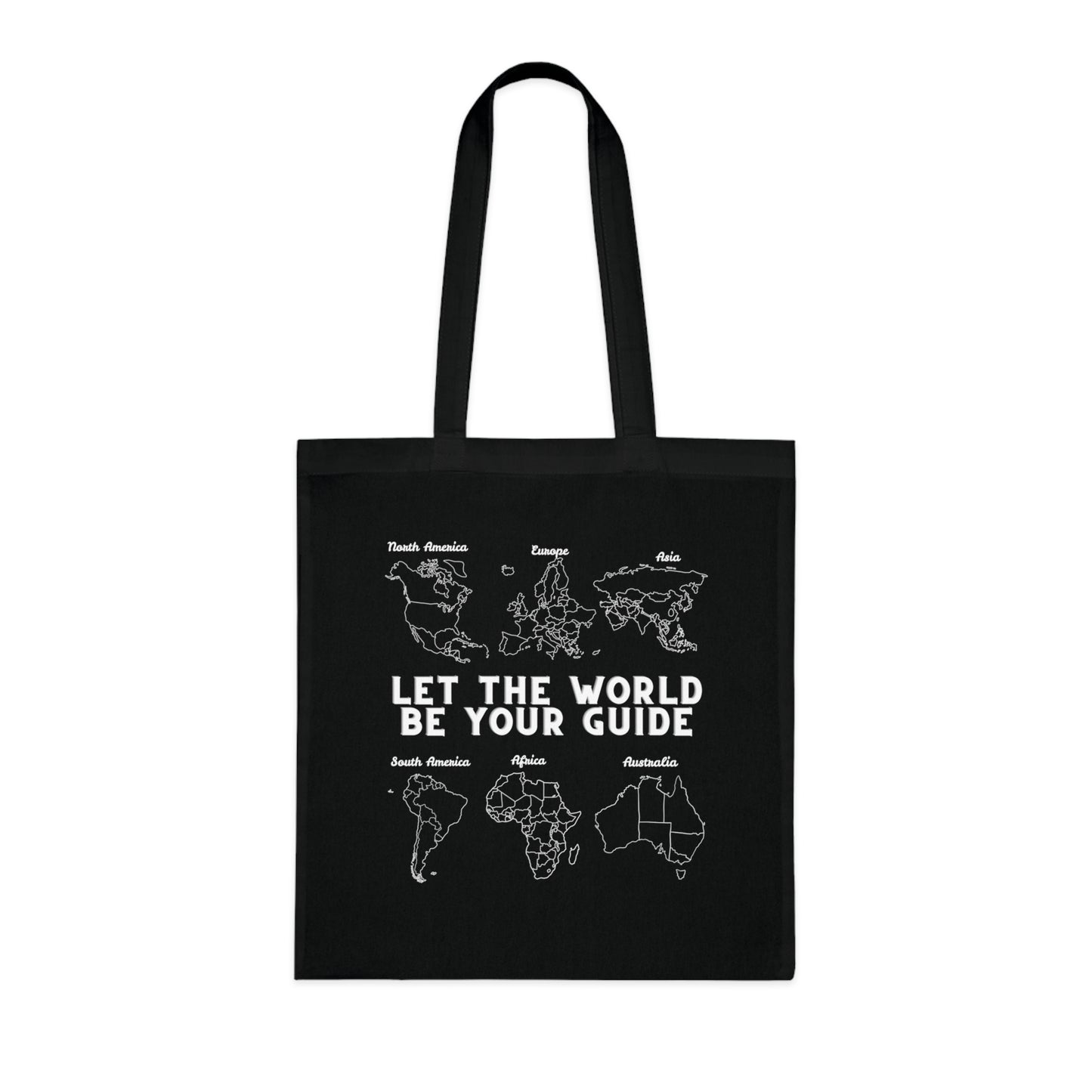 🌍💞 Let the World Be Your Guide Tote