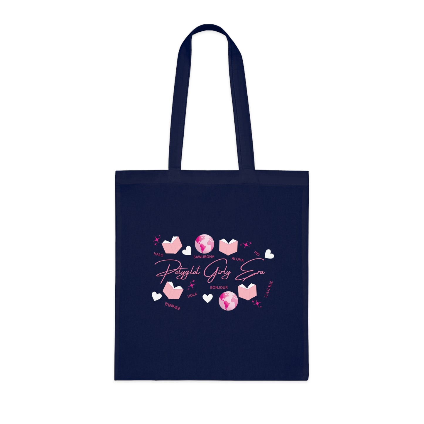 🩷 Polyglot Girly Era Tote Bag