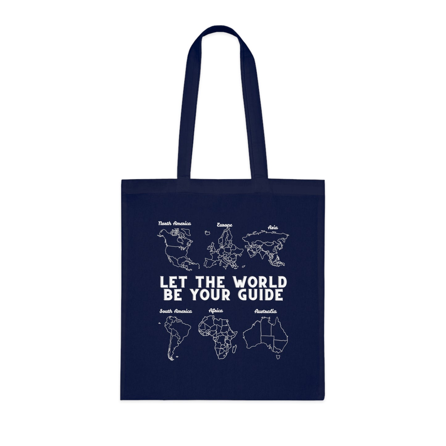 🌍💞 Let the World Be Your Guide Tote