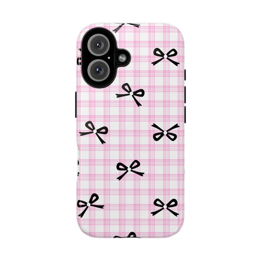 🎀 Pretty in Plaid Phone Case