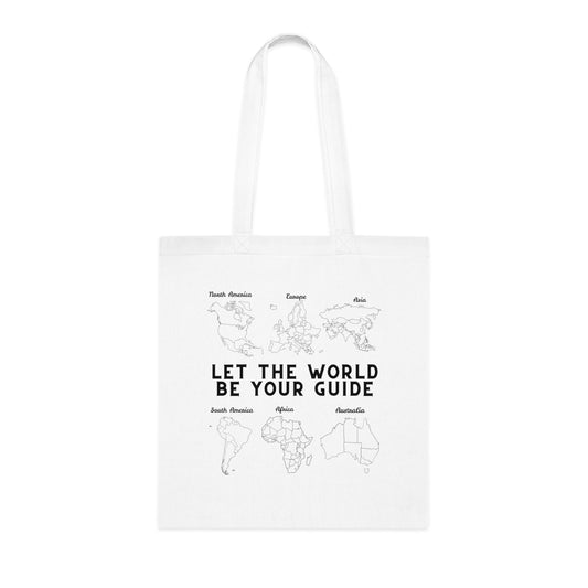 🌍💞 Let the World Be Your Guide Tote