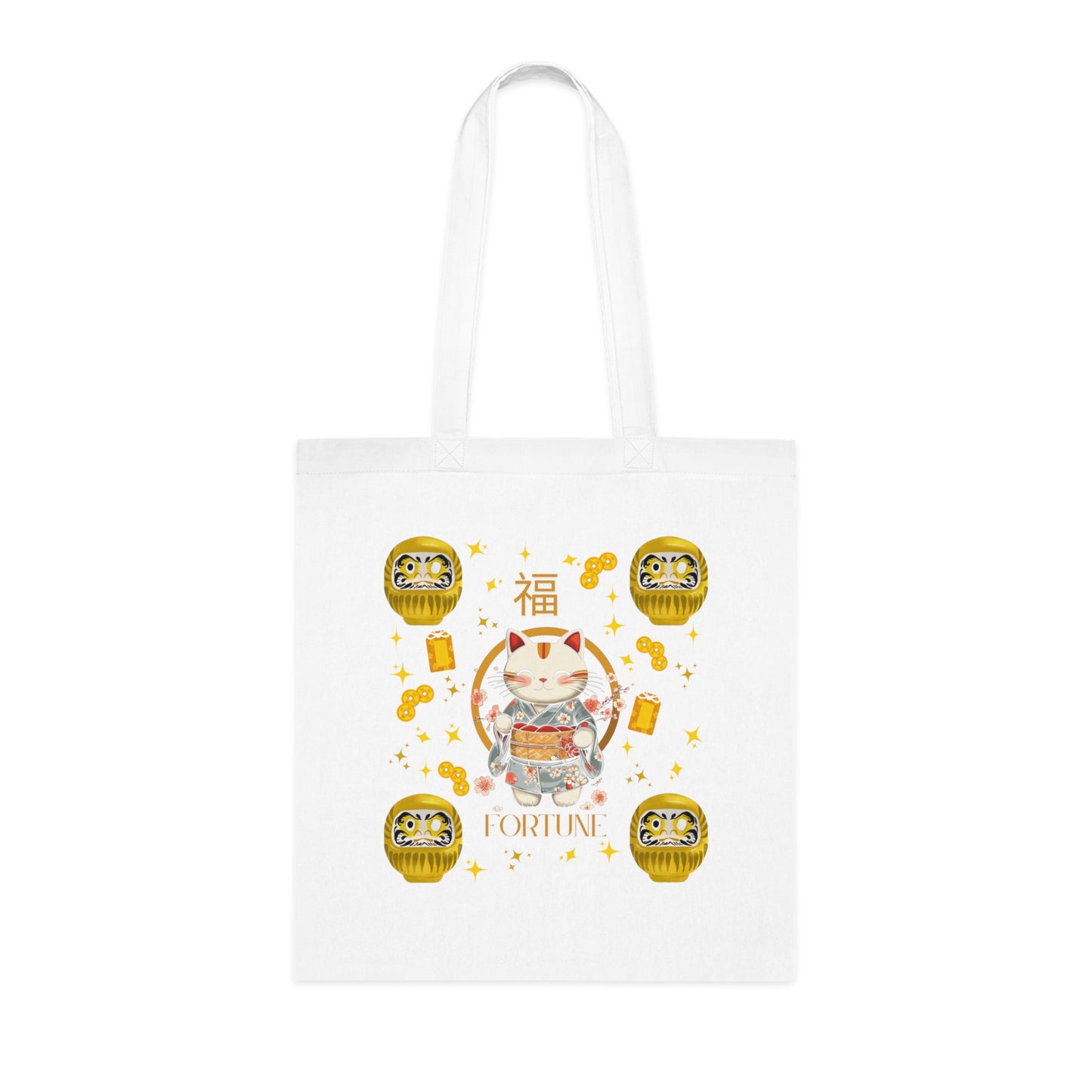 🍯✨ Fuku Maneki Tote