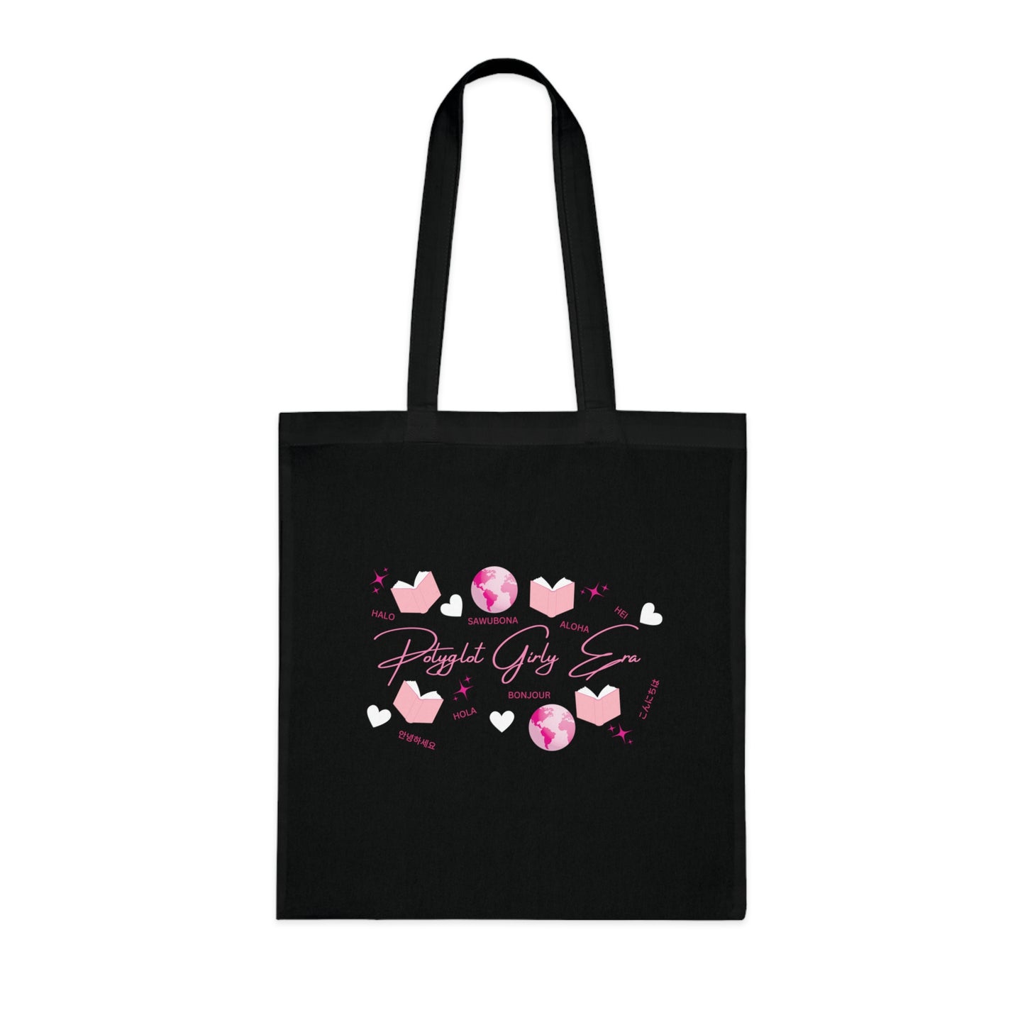 🩷 Polyglot Girly Era Tote Bag
