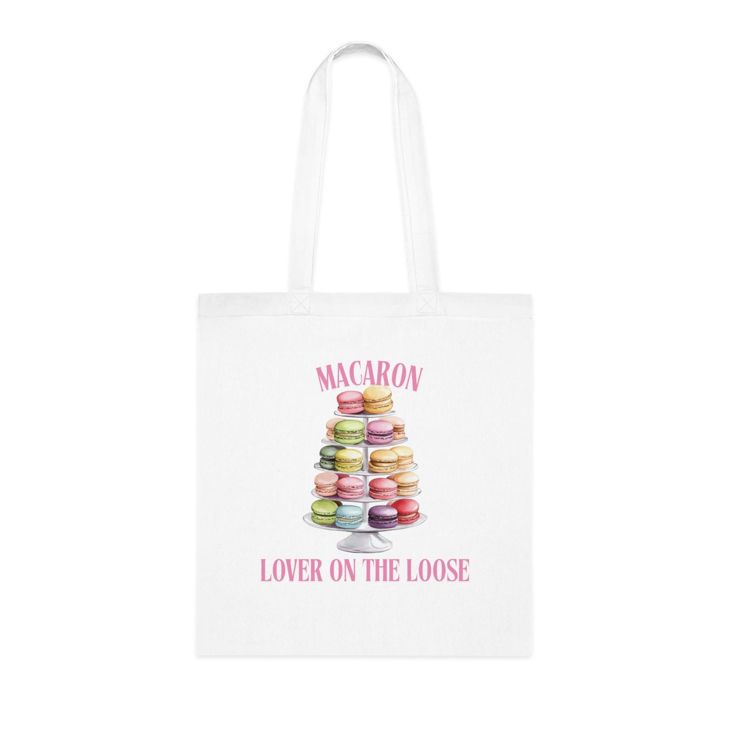 🍬 Macaron Lover on the Loose Tote