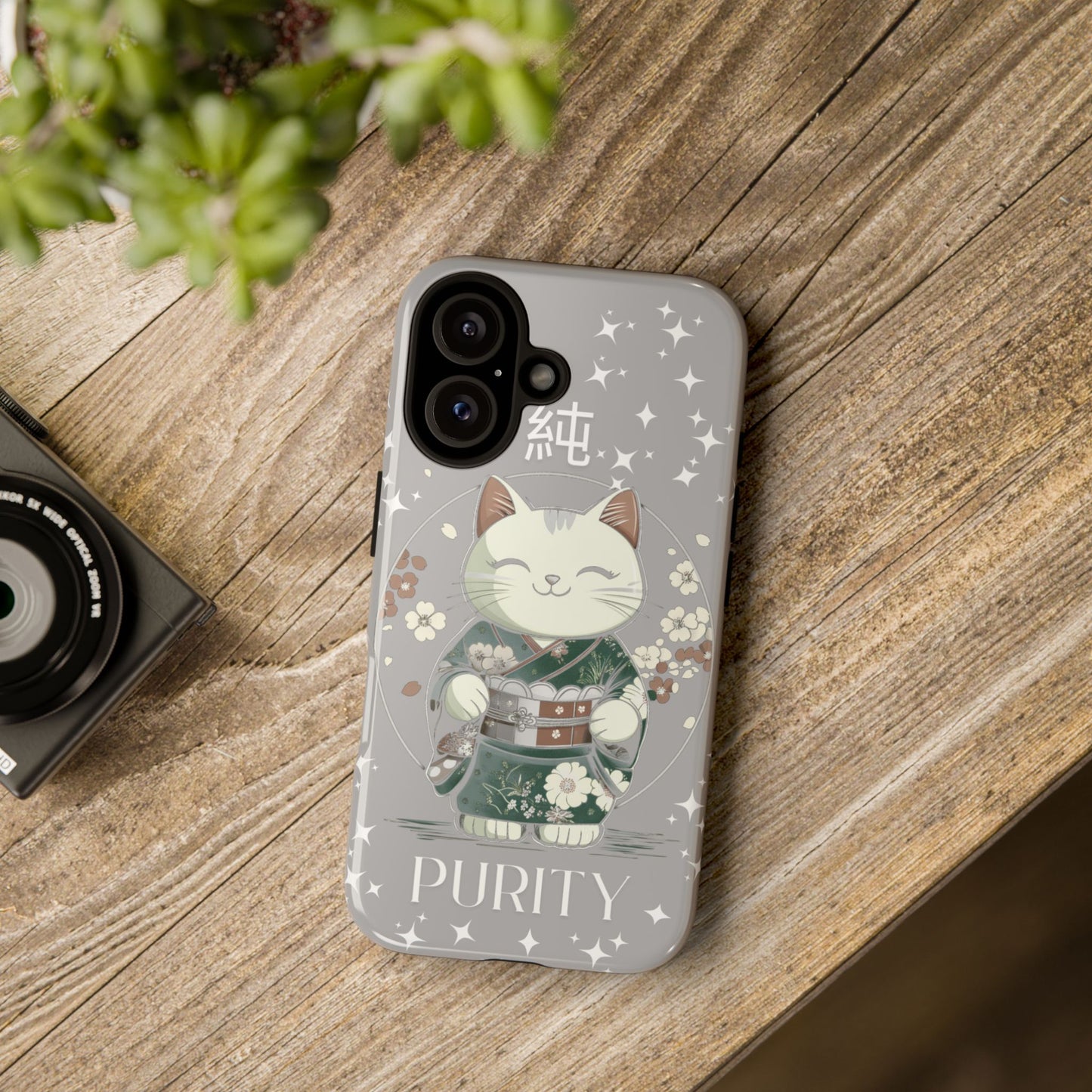 🕊️✨Shiro Maneki Phone Case