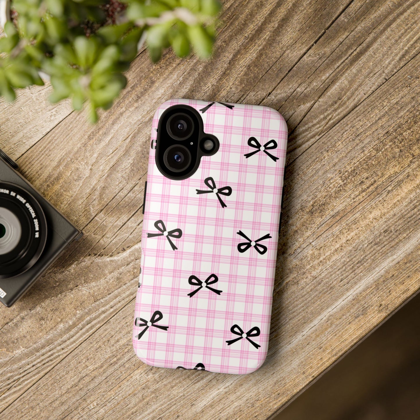 🎀 Pretty in Plaid Phone Case