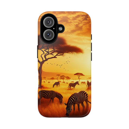 🦓🌅Stripes of Africa Phone Case