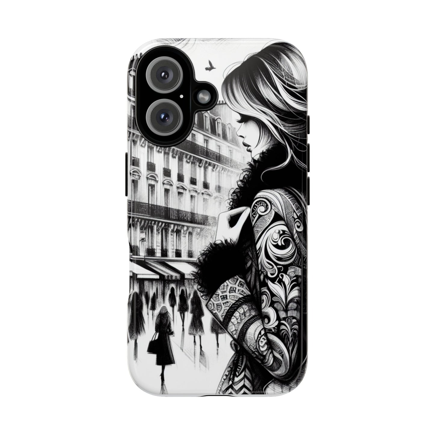 🖤👗Muse de Paris Phone Case