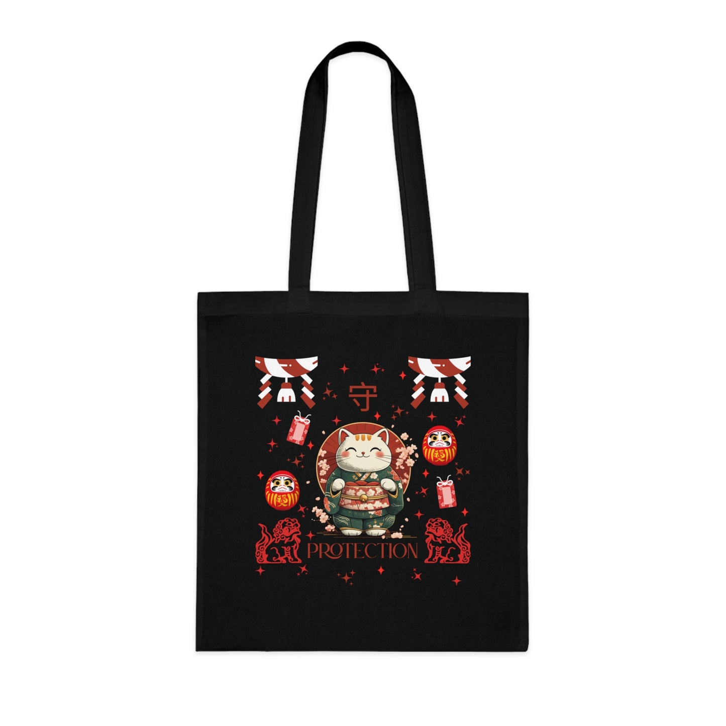 🧧🍃 Mamoru Maneki Tote