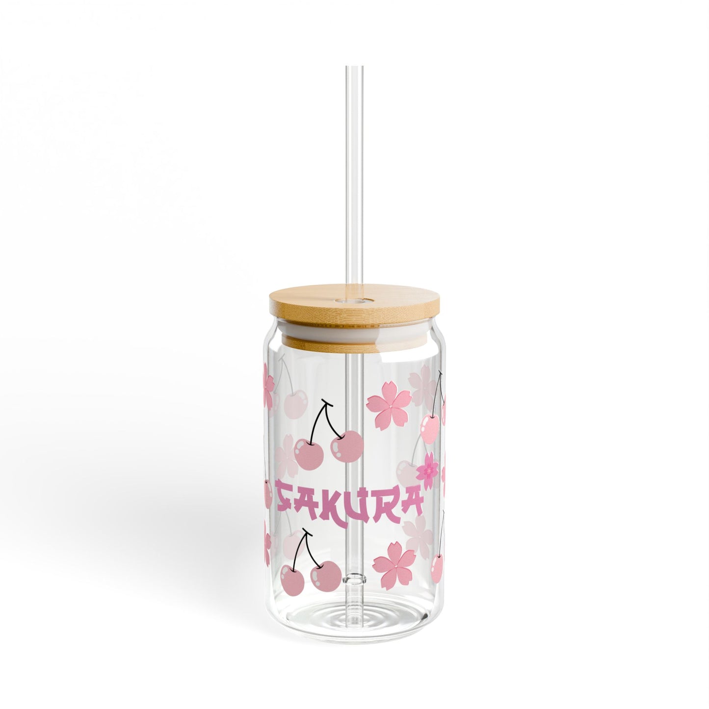 🌸🍒 Cherry Blossoms Glass Cup