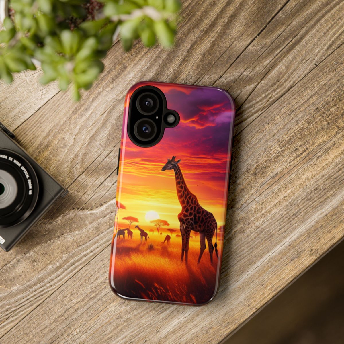 🦒🌾Grace of the Savannah Phone Case