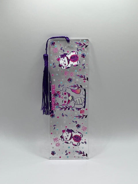 💜🐾🌸Maneki Neko Bookmark