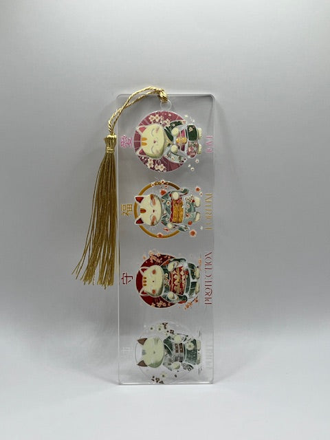 🐾🍀Shifuku Maneki Bookmark