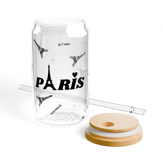 🗼 Le Cœur de Paris Glass Cup