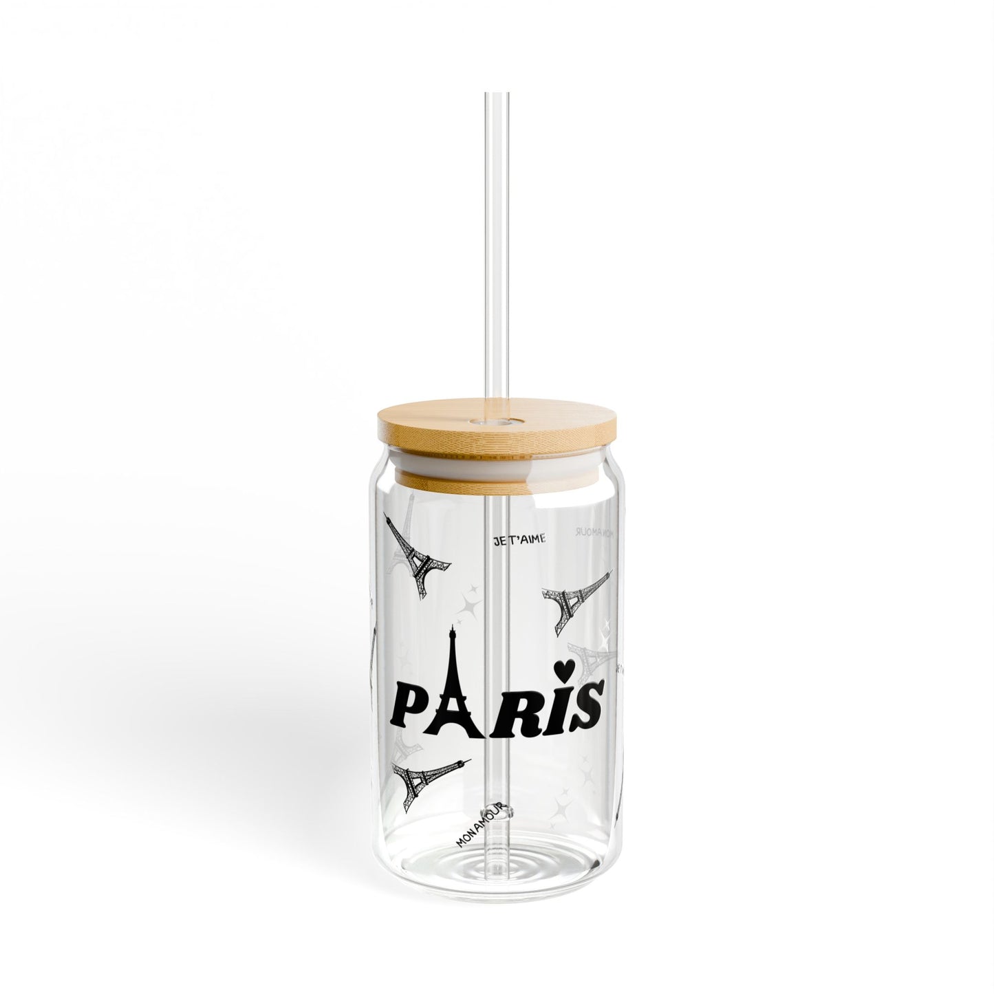 🗼 Le Cœur de Paris Glass Cup